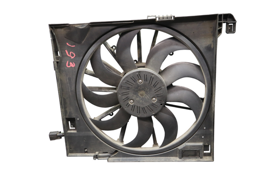 10-19 Jaguar X351 XJ XKR Engine Motor Cooling Radiator Fan Assembly Oem