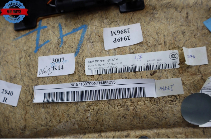 Load image into Gallery viewer, 14-22 Maserati Ghibli S Rear Right Passenger Side Interior Door Cover Panel Oem
