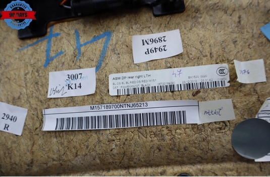 14-22 Maserati Ghibli S Rear Right Passenger Side Interior Door Cover Panel Oem