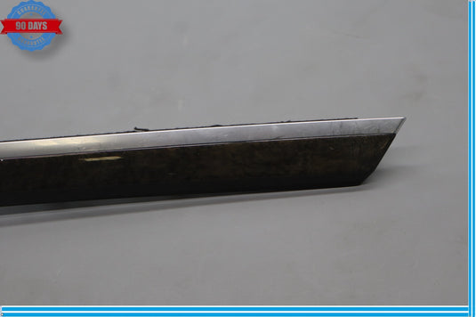 11-18 Porsche Cayenne Front Left Door Panel Trim Molding Walnut 7P5867409 Oem