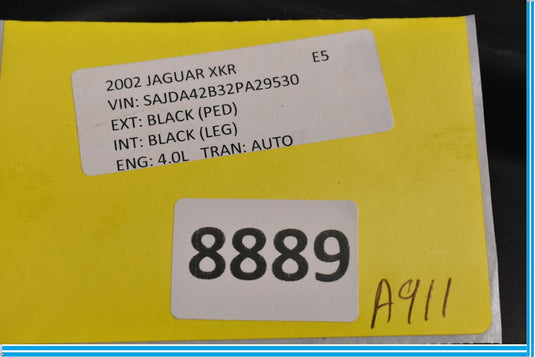 97-03 Jaguar XKR XK8 Front Left Side Engine Bay Cover Panel Trim Oem