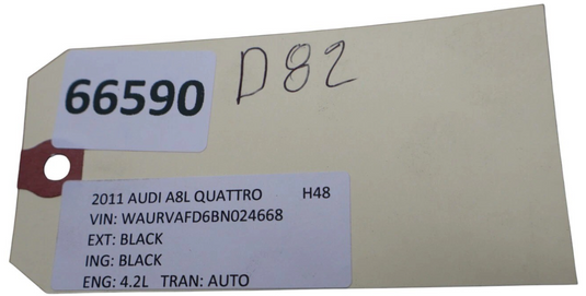 10-20 Audi A8 Quattro Rear Left Driver Door Lock Latch Actuator 8K0839015G Oem