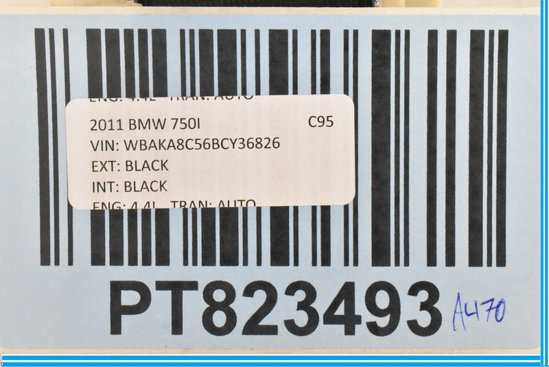 Load image into Gallery viewer, 09-15 BMW 750i 750Li F01 F02 Rear 2nd Second Row Seat Belt Retractor Black Oem
