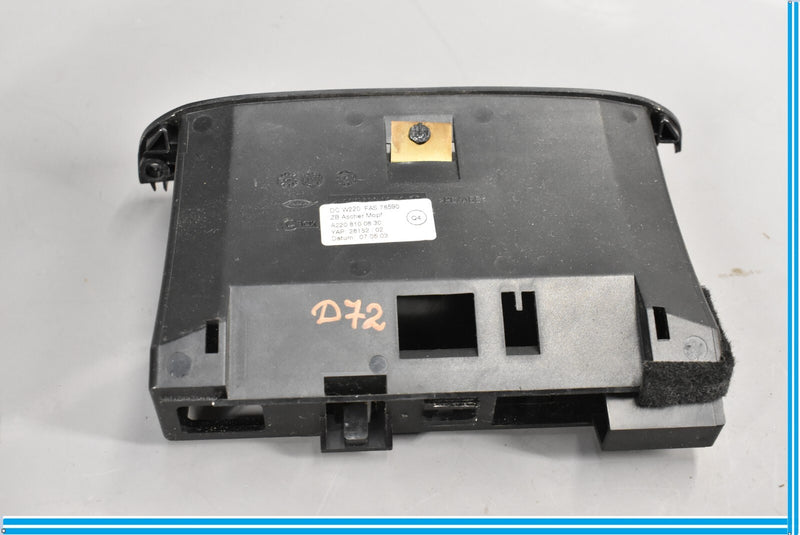 Load image into Gallery viewer, 00-06 Mercedes S500 S600 W220 Center Console Ash Tray Ashtray Compartment Oem
