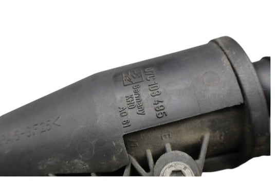 03-18 Bentley Continental Flying Spur Left Engine Oil Separator w/ Hose Pipe OEM