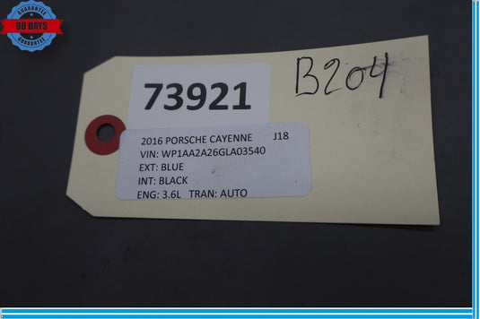 11-18 Porsche Cayenne 958 Hybrid S Front Right Side Seat Control Switch Oem