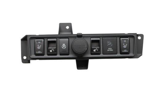 11-17 Infiniti QX56 QX80 Center Dash Lower Seat Wheel Heat Switch Panel Oem