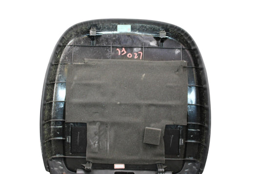 11-13 Hyundai Equus Front Left Driver Side Seat Back Panel Cover Black Oem