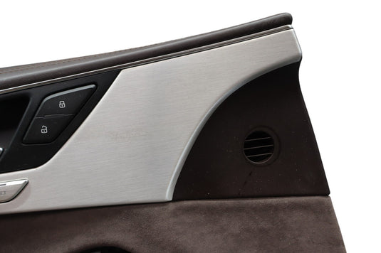 11-18 Audi A8 A8L Quattro Front Left Driver Side Interior Door Trim Panel Oem