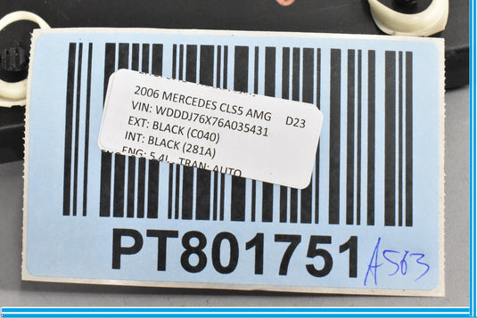 06-11 Mercedes CLS550 CLS55 AMG W219 Front Left Door Controller Module Oem