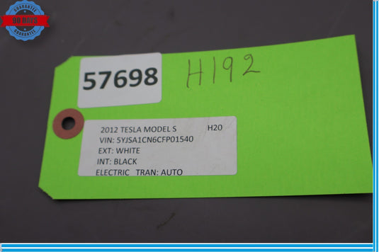 12-20 Tesla Model S Rear Right Passenger Side Seat Belt Seatbelt Buckle Oem