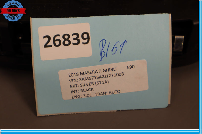 Load image into Gallery viewer, 14-19 Maserati Ghibli Rear Overhead Interior Roof Dome Reading Light Oem
