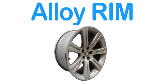 07-15 Jaguar X150 XK XF 9.5x18 R18 Rear Alloy Wheel Rim Silver 18" Oem