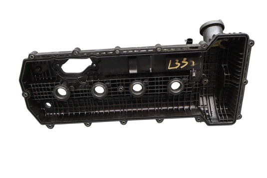 12-16 Hyundai Equus Sig Left Driver Side Engine Valve Cover Black Oem