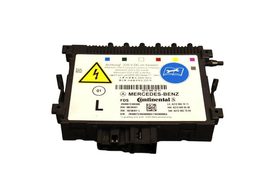 10-18 Mercedes W218 CLS63 E350 Front Left Seat Dynamic Lumbar Control Module OEM