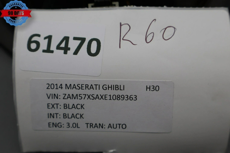 Load image into Gallery viewer, 14-17 Maserati Ghibli Rear Left Driver Side Door Audio Speaker Woofer Oem
