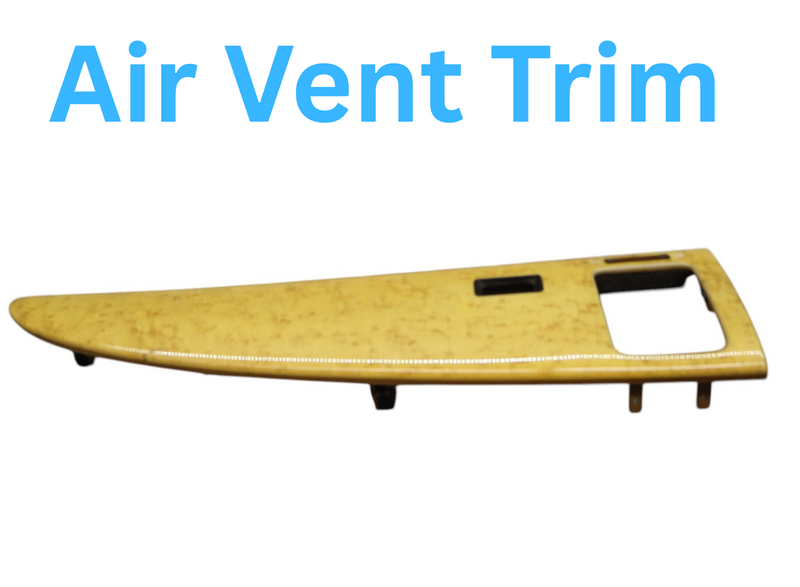 Load image into Gallery viewer, 02-10 Lexus SC430 Front Left Side Dash A/C Air Vent Wood Trim Panel Oem
