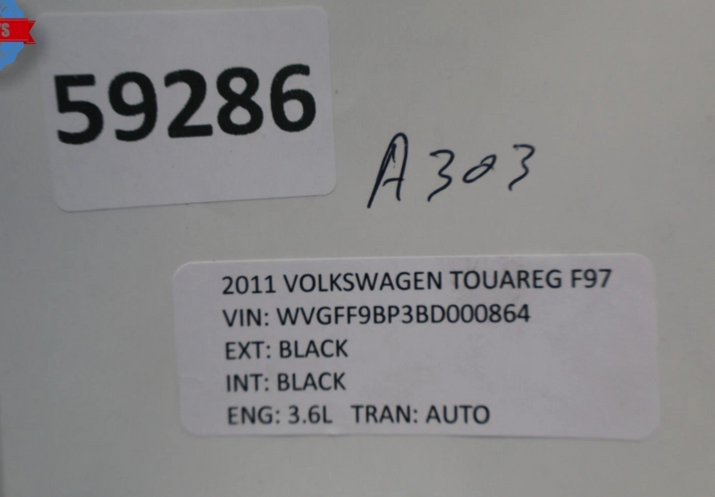 Load image into Gallery viewer, 11-17 Volkswagen Touareg Left Driver Side B Pillar Upper Cover Trim Panel Oem
