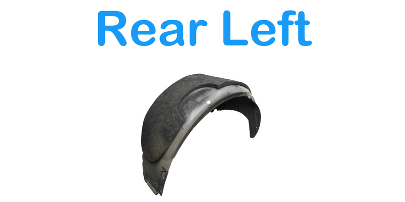 Load image into Gallery viewer, 10-19 Jaguar XJ X351 Rear Left Driver Side Fender Liner Splash Guard Shield Oem
