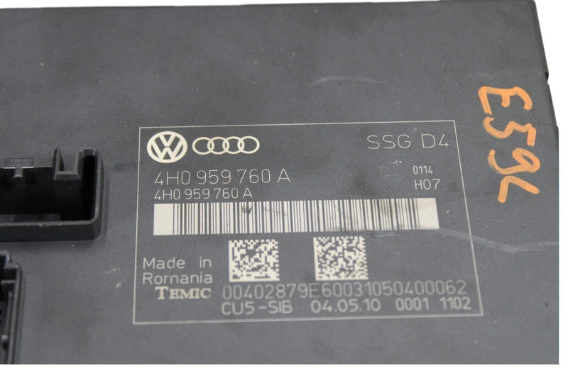 Load image into Gallery viewer, 11-18 Audi A8 Quattro Front Left Driver Side Seat Power Control Module Unit OEM
