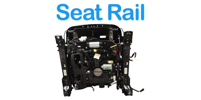 Load image into Gallery viewer, 11-14 Hyundai Equus Front Left Driver Side Seat Lower Frame Track Rail Motor Oem
