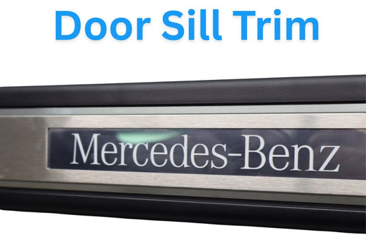 10-16 Mercedes E350 E550 W207 Front Right Side Door Sill Plate Trim Cover Oem