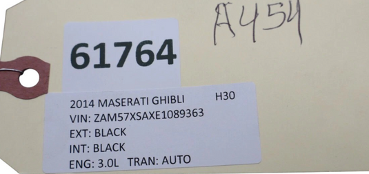 14-16 Maserati Ghibli Telematic Communication Control Module Unit 68209685AB Oem