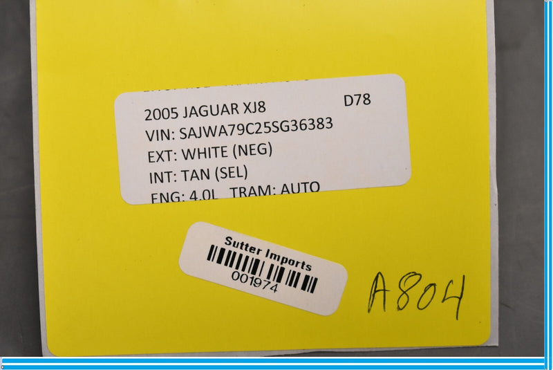 Load image into Gallery viewer, 04-07 Jaguar XJ8 XJR X358 Interior Dash Park Brake Switch Control Unit Oem
