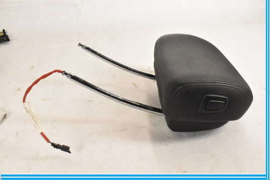 07-13 BMW X5 E70 Front Left Driver Seat Headrest Head Rest Black Oem