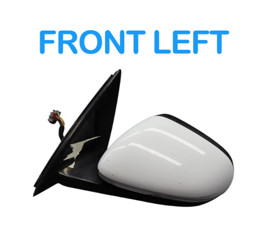 10-15 Jaguar XJ XJL X351 Front Left Side Door Rear View Mirror AW9317E699DB OEM