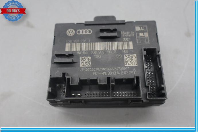 12-18 Audi A6 Quattro Front Left Driver Side Door Control Module Unit ECU Oem