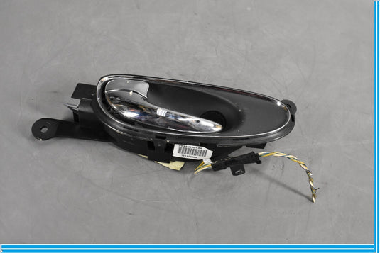 04-09 Jaguar XJ8 XJR Rear Left Side Door Handle Interior Chrome Lock Back Oem