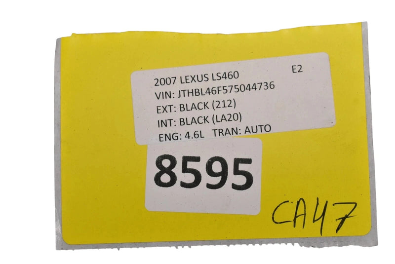 Load image into Gallery viewer, 07-17 Lexus LS460 LS460L Rear Right Side Track Bar Tie Rod Control Arm Oem
