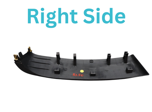 14-20 Maserati Ghibli Front Right Passenger Side Seat Cover Panel Trim Black Oem