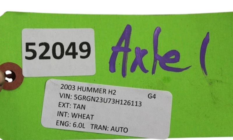Load image into Gallery viewer, 03-09 Hummer H2 Front Right Passenger Side Axle Shaft Halfshaft 26061464 Oem

