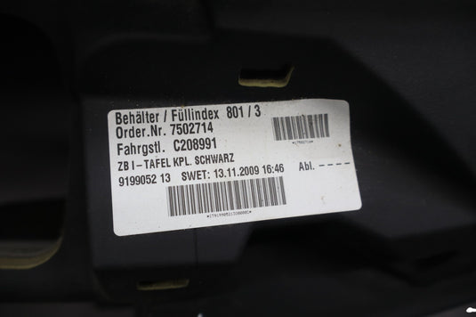 10-17 BMW 535i GT xDrive Front Dash Panel Dashboard Instrument Panel Oem
