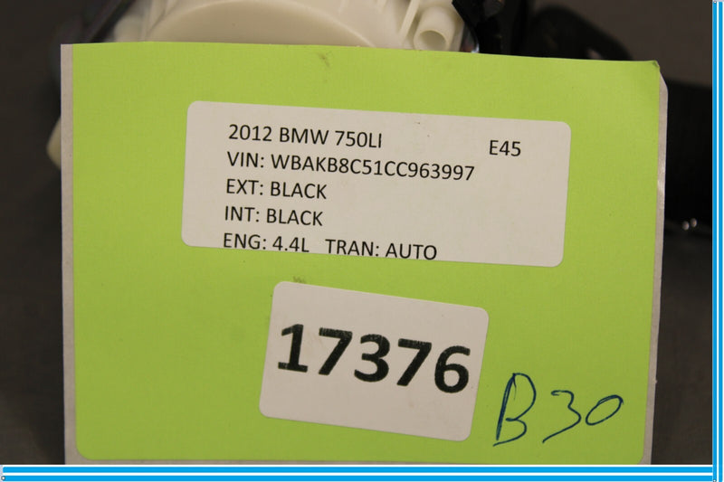 Load image into Gallery viewer, 09-15 BMW 750Li F01 F02 Rear Left Driver Side Seat Belt Seatbelt Retractor Oem
