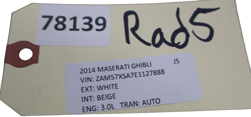 Load image into Gallery viewer, 14-22 Maserati Ghibli AC A/C Air Conditioning Condenser Cooler 16474837 Oem
