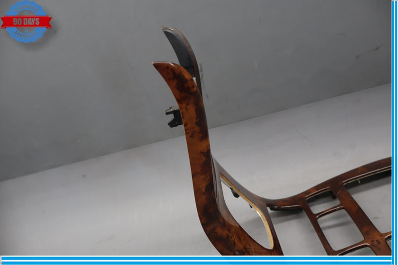 Load image into Gallery viewer, 00-02 Mercedes W215 CL55 AMG Center Console Radio Trim Panel Bezel Wood Oem
