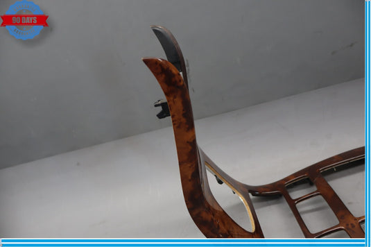 00-02 Mercedes W215 CL55 AMG Center Console Radio Trim Panel Bezel Wood Oem