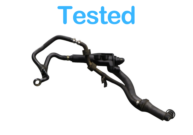 Load image into Gallery viewer, 03-16 Bentley Continental GTC GT 6.0L W12 Left Engine Oil Separator w/ Pipe Oem
