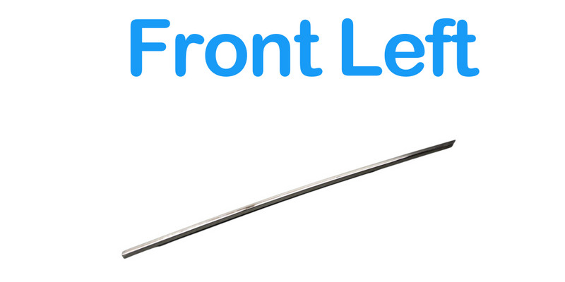 Load image into Gallery viewer, 06-12 Bentley Continental Front Left Side Door Lower Window Molding Trim Oem
