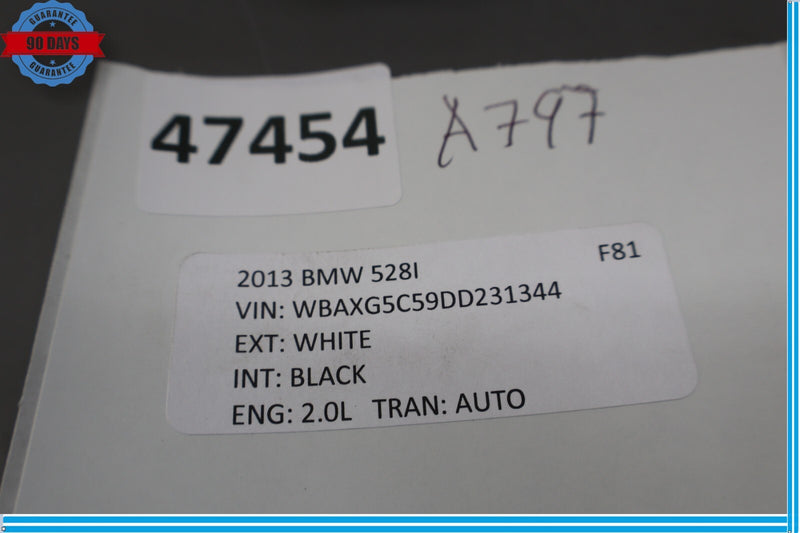 Load image into Gallery viewer, 11-16 BMW 528i 535i F10 Front Left Side Interior Door Handle Insert Trim Oem
