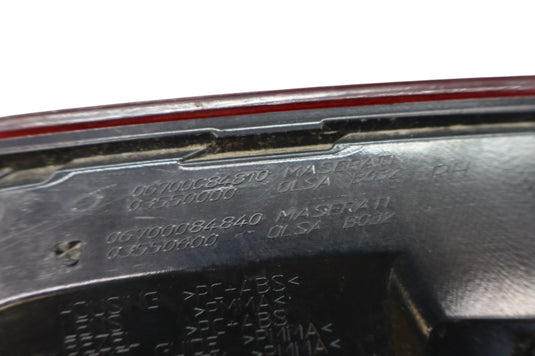 14-20 Maserati Ghibli M157 Rear Right Passenger Side Outer Tail Light Lamp Oem