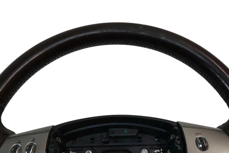 Load image into Gallery viewer, 09-11 Jaguar XF X250 Driver Leather Steering Wheel W/ Gear shifter pedal Oem
