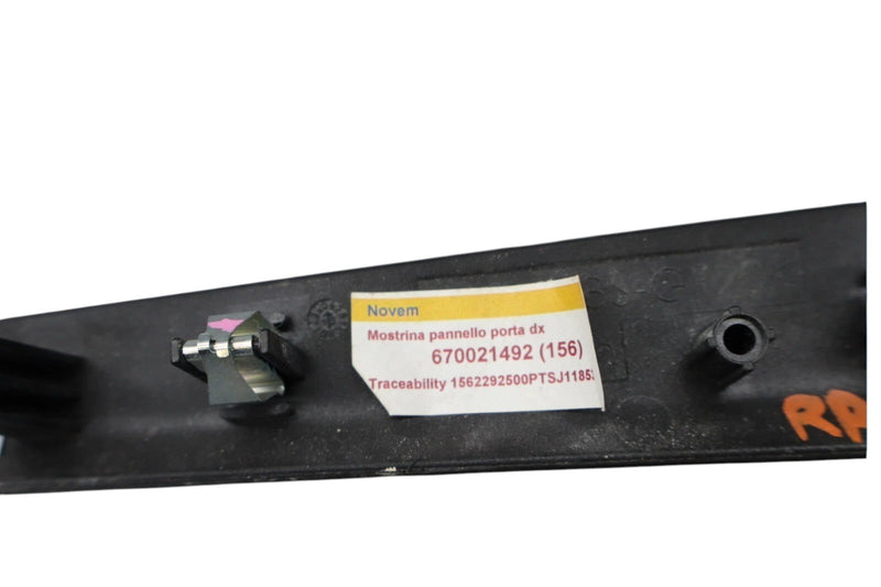 Load image into Gallery viewer, 14-22 Maserati Quattroporte Rear Right Side Door Panel Trim Panel Carbon OEM
