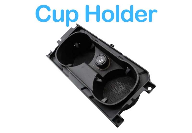 Load image into Gallery viewer, 14-20 Maserati Ghibli M157 Front Center Console Wood Cup Holder 670011189 OEM
