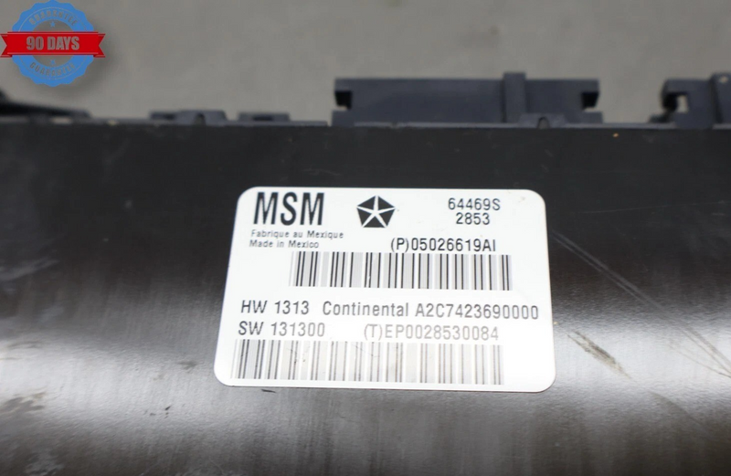 Load image into Gallery viewer, 14-17 Maserati Ghibli Front Left Driver Side Seat Control Module 05026619AI Oem
