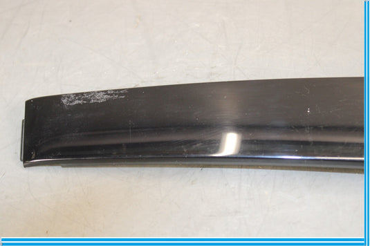11-18 Audi A8 Rear Left Driver Exterior Door B Pillar Molding Trim Black Oem