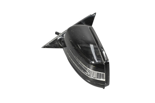 10-13 Mercedes S550 W221 Front Left Driver Side Door Mirror Side View Black Oem